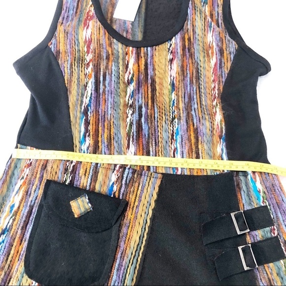 Papillon NWT Multicolor Sweater Sleeveless Dress - Picture 12 of 13